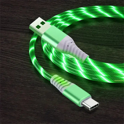 Fast Charging LED USB C Cable