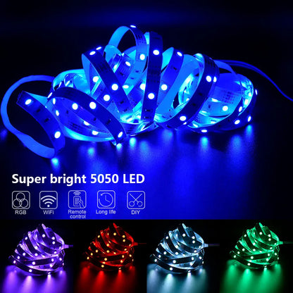 LED Strip Lights RGB 5050 ,5V 1M-30M,16 million colors