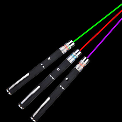 3 Packs 900Mile Laser Pointer Pen Green Blue Red Light Visible Beam Lazer