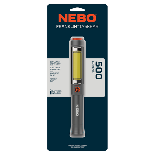 NEBO Franklin Swivel Taskbar 500 Lumen Worklight