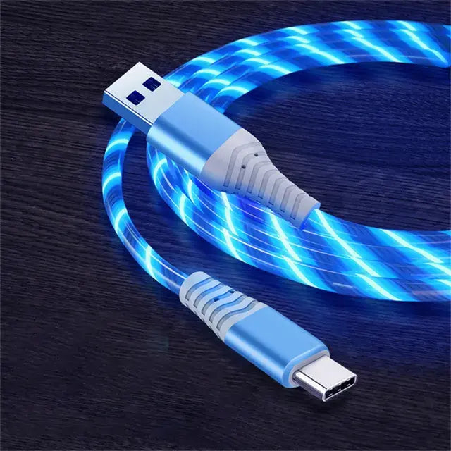 Fast Charging LED USB C Cable